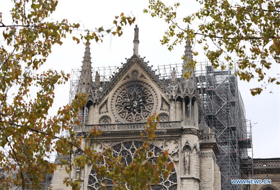 FRANCE-PARIS-NOTRE DAME CATHEDRAL-AFTERMATH