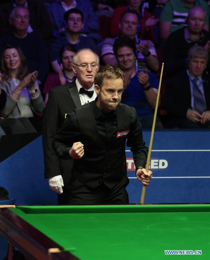 (SP)BRITAIN-SHEFFIELD-SNOOKER-WORLD CHAMPIONSHIP-DAY 10