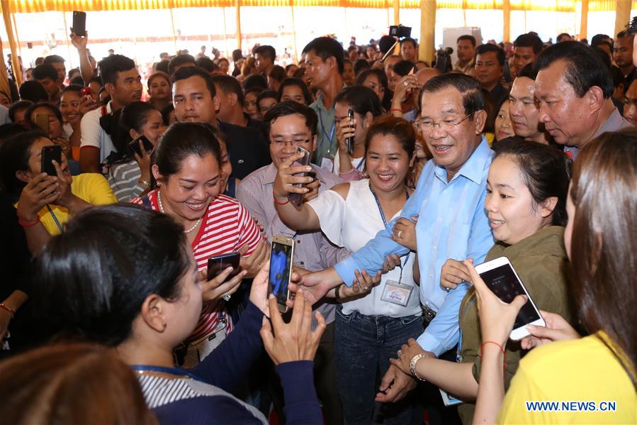 CAMBODIA-PHNOM PENH-CAMBODIAN PM-LABOR DAY