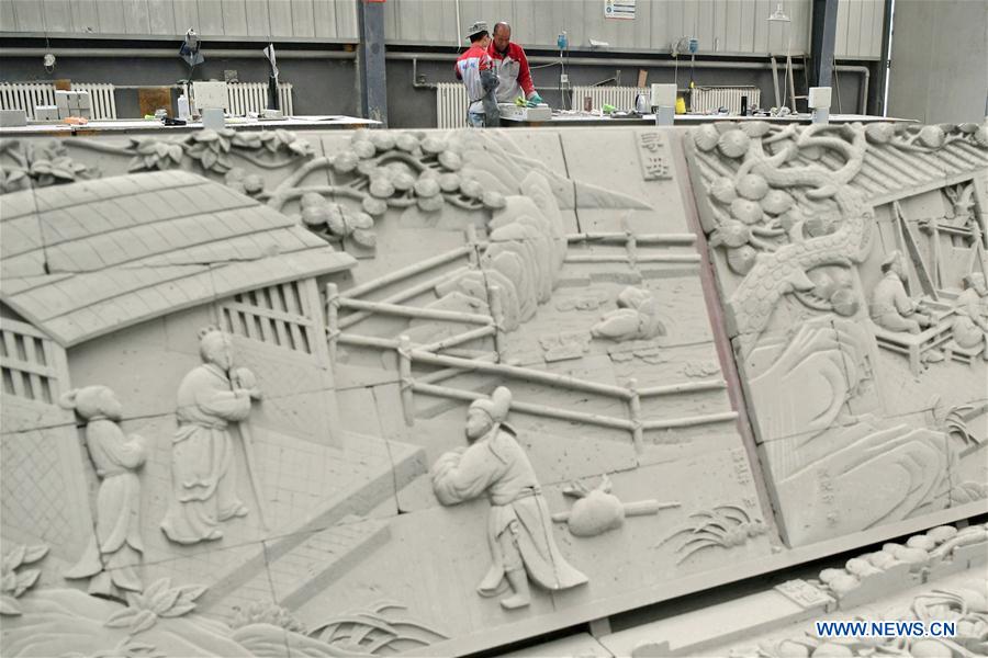 CHINA-GANSU-LINXIA-BRICK CARVING (CN)