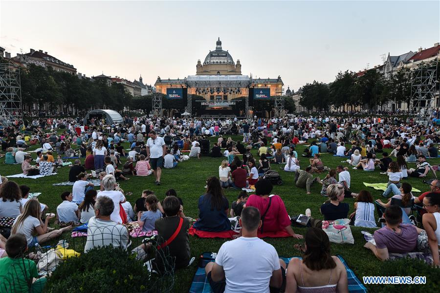 CROATIA-ZAGREB-OPEN AIR FESTIVAL