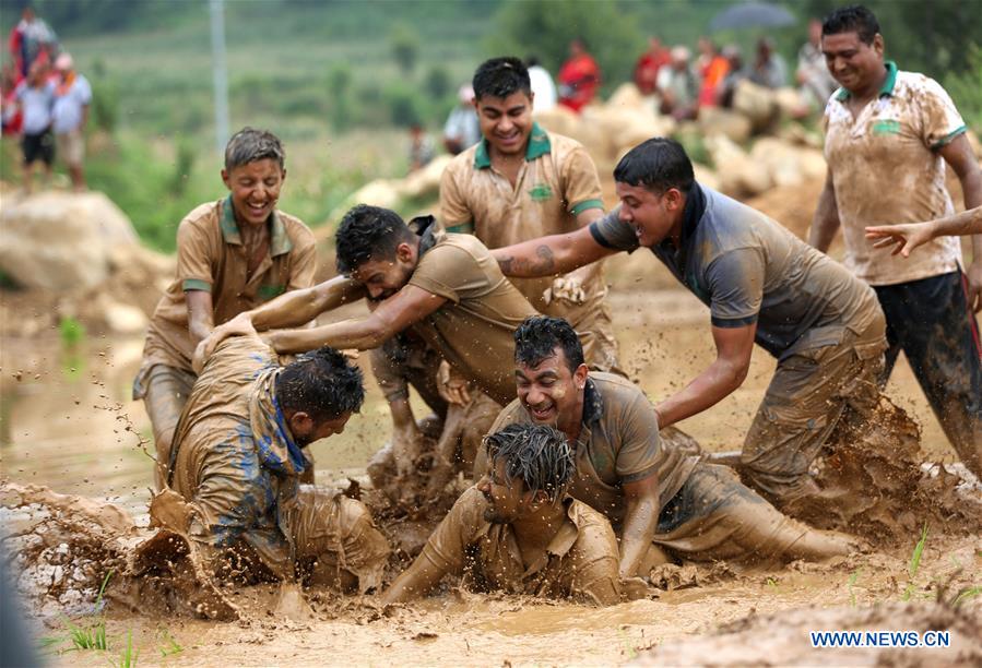 NEPAL-DHADING-NATIONAL PADDY DAY FESTIVAL