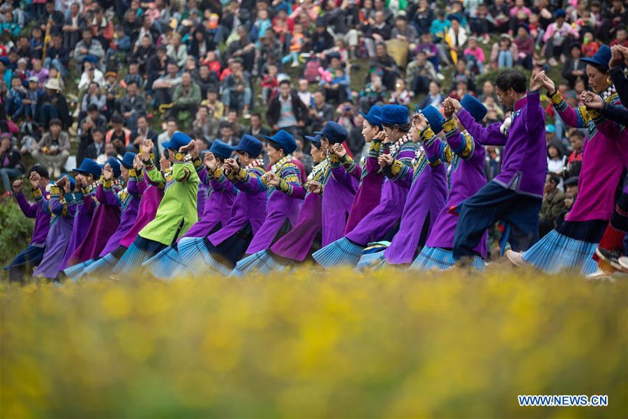 CHINA-SICHUAN-YI ETHNIC GROUP-TORCH FESTIVAL (CN)