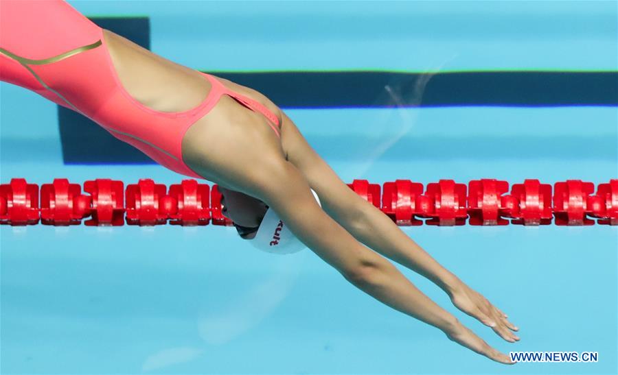 (SP)SOUTH KOREA-GWANGJU-FINA WORLD CHAMPIONSHIPS-SWIMMING-DAY 3