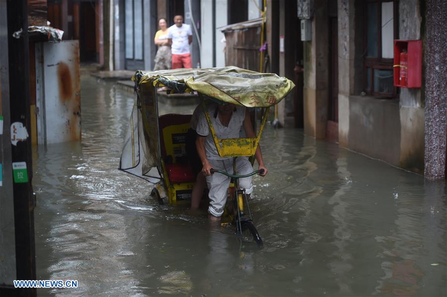 CHINA-ZHEJIANG-WENLING-TYPHOON LEKIMA (CN)