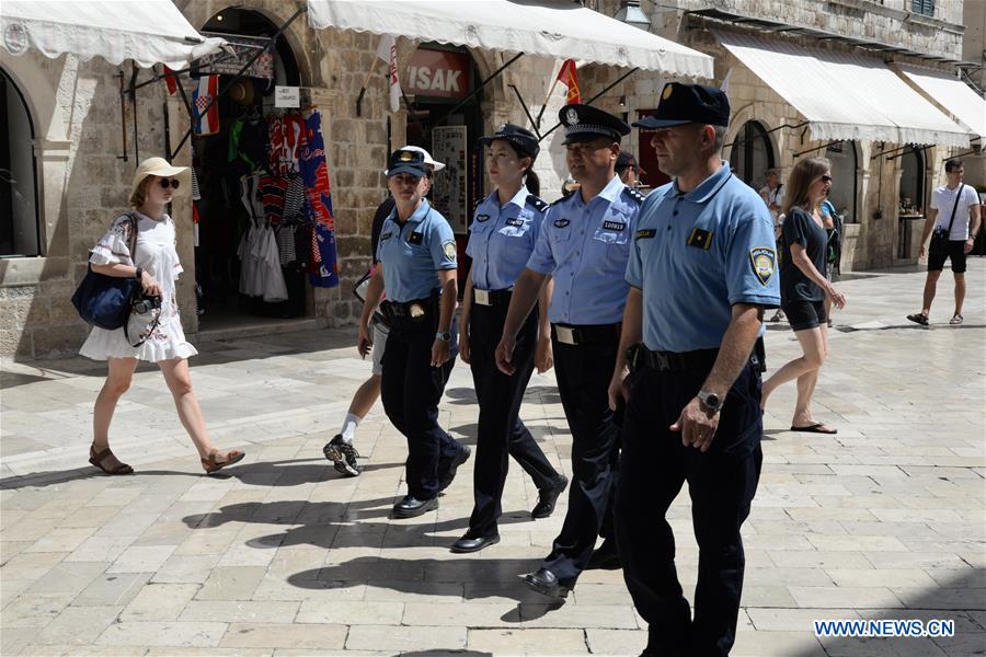 CROATIA-CHINA-POLICE-JOINT PATROL