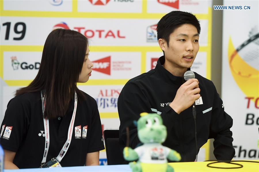 (SP)SWITZERLAND-BASEL-BWF-WORLD CHAMPIONSHIPS-PRESS CONFERENCE