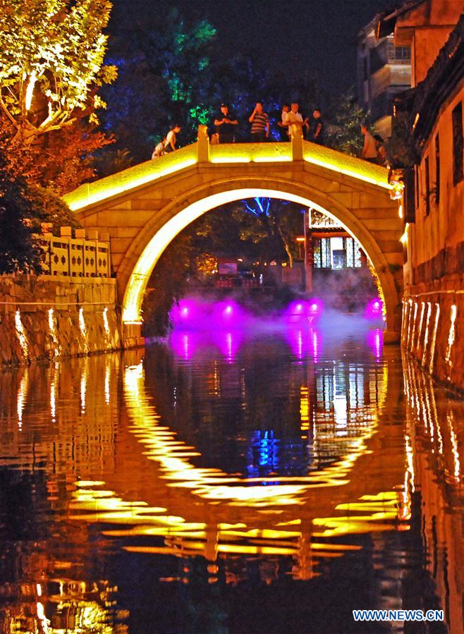 CHINA-ZHEJIANG-RIVER-NIGHT VIEW (CN)