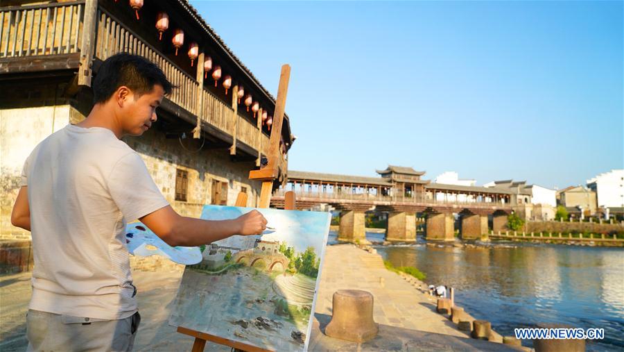 CHINA-JIANGXI-LICHUAN-OIL PAINTING (CN)