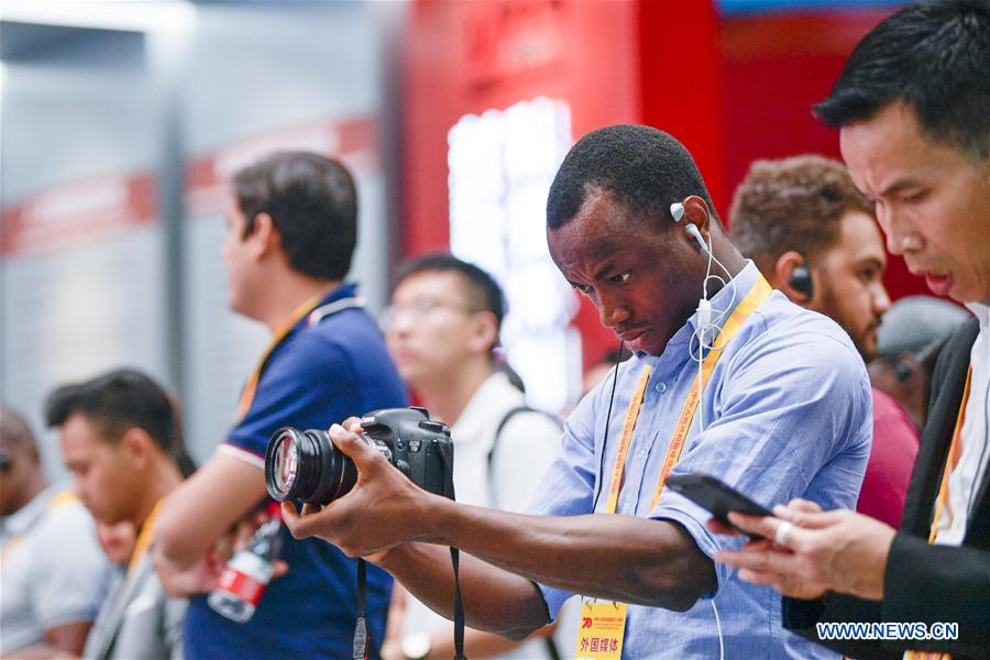 CHINA-BEIJING-ZHONGGUANCUN-EXHIBITION-JOURNALISTS-VISIT (CN)