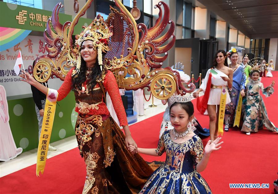 CHINA-SHANDONG-QINGDAO-MISS TOURISM WORLD-LAUNCH (CN)