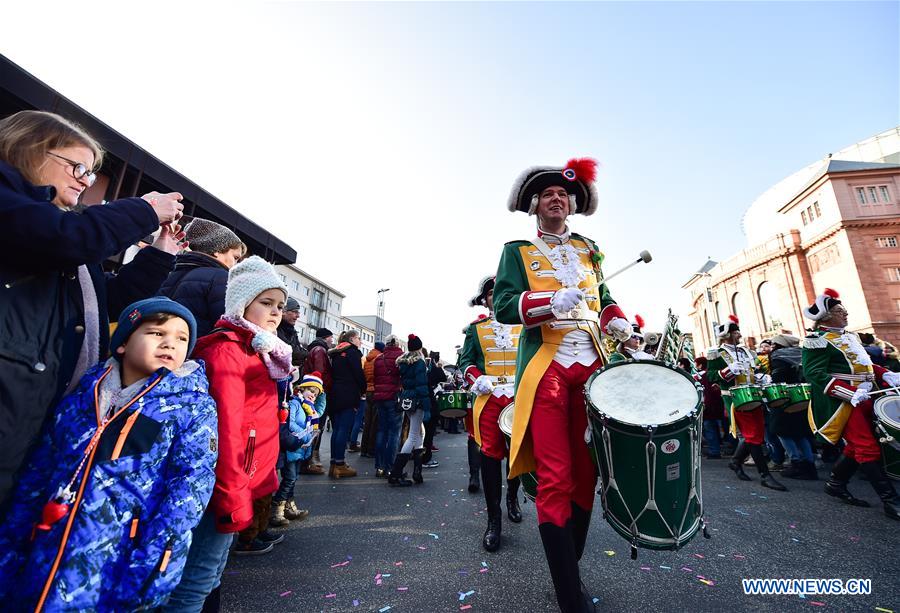 GERMANY-MAINZ-NEW YEAR-PARADE