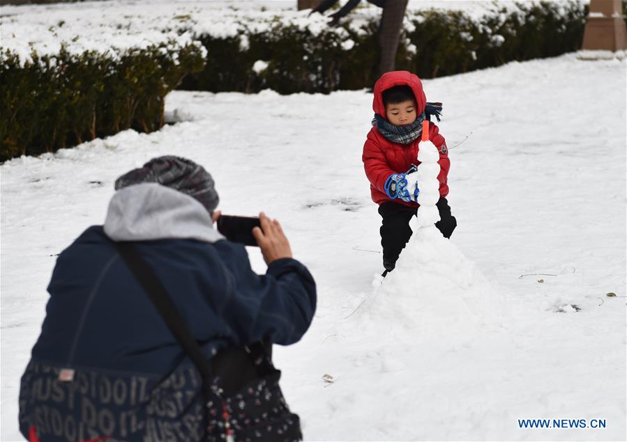 CHINA-BEIJING-SNOW SCENERY (CN)