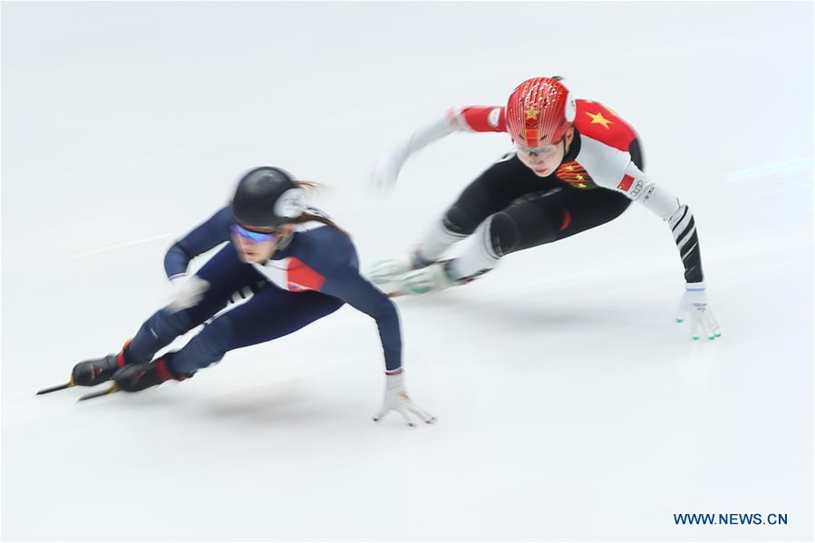 (SP)THE NETHERLANDS-DORDRECHT-ISU WORLD CUP-SHORT TRACK