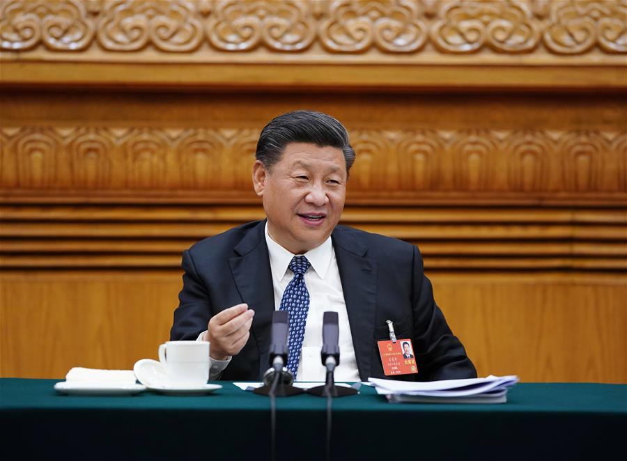 (TWO SESSIONS)CHINA-BEIJING-XI JINPING-NPC-DELIBERATION (CN)