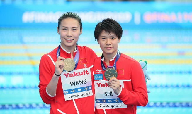 China wins women's 3m synchro springboard at Fina World Championships