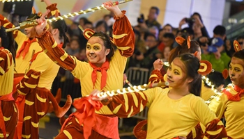 Hong Kong holds parade to celebrate Chinese Lunar New Year